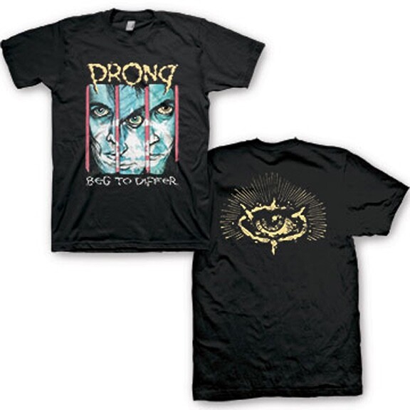 PRONG – Beg to Differ – T-shirt – NEW – XLARGE ONLY