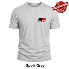 Toyota GR Racing Logo T Shirt Men JDM Motorsport Tee Size S-5XL