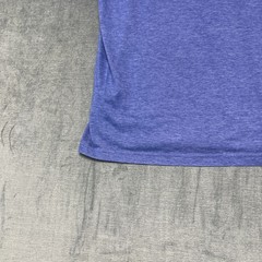 Adidas Aeroready T Shirt Mens XL Purple 3 Stripe Logo Moisture Wicking Athletic