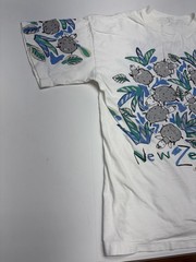 Vintage New Zealand Wooly Jumper Sheep Shirt Large White Kiwi 90s 80s Tourist