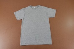 Jerzees Dri Power Men’s Small Heather Gray Short Sleeve Crew Neck Tee 3 Pack New