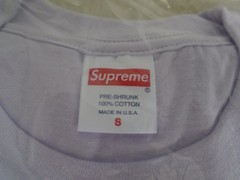 Supreme Blur Tee small S light purple FW20 new in plastic