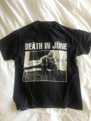 90s Death In June Band Graphic T-Shirt Retro Style Vintage Reprint