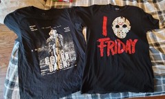 Stephen King’s It Pennywise Clown & Jason Shirt Lot Size Medium
