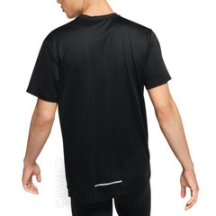 Nike Black Running Men’s Dri-Fit Miler Flash Short Sleeve Tee Shirt Size XL NWT