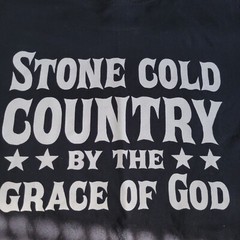 Brantley Gilbert Nation Stone Cold Country Short Sleeve T-Shirt Size Small Black