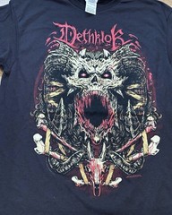 2009 Dethklok Metalocalypse Promo World Tour Shirt Sz M Rock