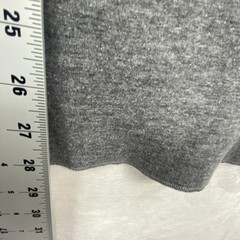 L.L. Bean Shirt Mens XL Gray Long Sleeve Henley Double Layer Lined Wool Blend