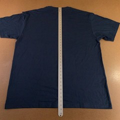 Sada Mens Size 4X Navy Blue Cotton Short Sleeve Crew Neck T-Shirt New