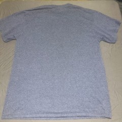 Delta Pro Weight Mens Philadelphia Graphic T-Shirt L Blue Gray Short Sleeve Tee