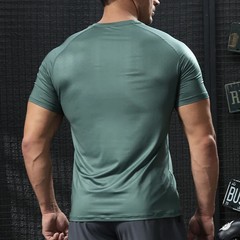 Men Bodybuilding Tights Gym Trainning Clothing High Quality Sports Compression T