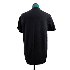 Gildan Adult Softstyle Cotton Crew Neck Plain Black T-Shirt – Medium (38-40)