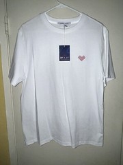 NEW Tomorrow x Together Bighit HYBE Embroidered Heart T-Shirt Merch Large