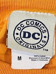 DC Comics Retro Aquaman T Shirt Adult Medium Orange Tee Superhero DCU
