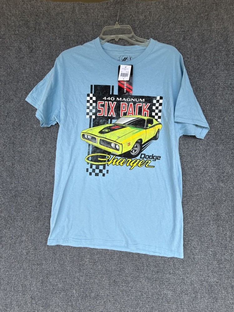 Dodge Charger 440 Magnum Six Pack Graphic T-Shirt Size M