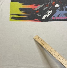 Vintage 80s Suzuki Bandit Screen Stars Best Graphic T-Shirt R. Jones Size L