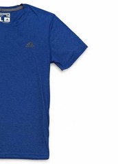 Adidas Ultimate Tee Blue T-Shirt Men Size L Athletic Logo Casual