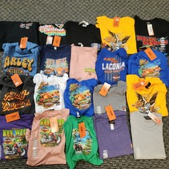 Harley Davidson Motorcycles T-Shirt Lot Bundle of 20 Tees Reseller Wholesale NWT