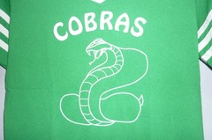 AUGUSTA SPORTSWEAR VINTAGE T SHIRT USA ” COBRAS NO 4″