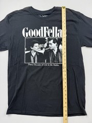 Goodfellas Shirt Mens Large Black Mafia Movie Poster Graphic Tee Ripple Junction