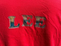 Vintage 80’s Panama City Beach Florida Lee Glitter Letters T Shirt Mens L Large