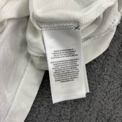 Polo Ralph Lauren T Shirt Mens Small Polo Bear Hot Cocoa Preppy White Tee FLAW