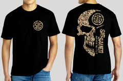 Sig Sauer Camo Skull Gildan 6.1 oz. Heavyweight S M L XL 2XL 3XL 4XL 5XL