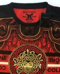 Men’s Bucheli T Shirt,Soft Cotton,Stretch,Italian Style S….E4.