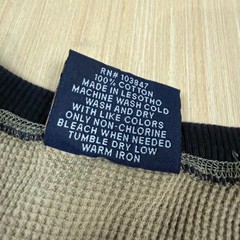 Vintage 90s Chicago Police Thermal T Shirt XL colorblock waffle FOP embroidered