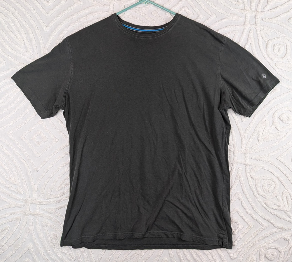 KÜHL Brazen KUHLDRY Short Sleeve Crew T-shirt Mens 2XL Gray Performance Tee