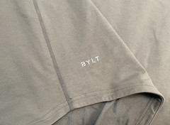 BYLT Premium Basics Brown Drop Cut s/s Lux Crew Neck Tee T-Shirt mens XL