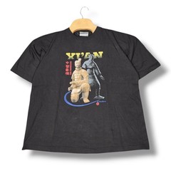 Vintage Xi’an Qin Warriors Terracotta Army China Graphic T-Shirt Mens XL Black