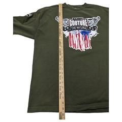 Randy Couture UFC MMA Legend Shirt XXL The Natural Rare Vintage Long Sleeve Tee
