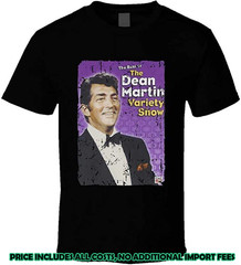 Rare Dean Martin Variety Show T-shirt Short All Size S to 5XL LL506