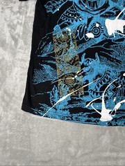 Mecca Tee Medium Black Blue Graphic men