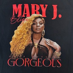 Mary J. Blige Good Morning Gorgeous 2022 Tour T-Shirt Size Large