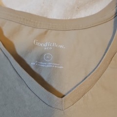 Goodfellow & Co Men’s XL 3x Short Sleeve T-Shirts Light Blue Gray Beige Crew V-…