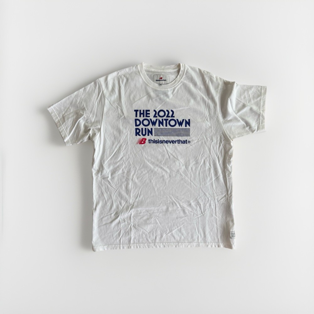 thisisneverthat x New Balance “Downtown Run” Tee (Size Medium)