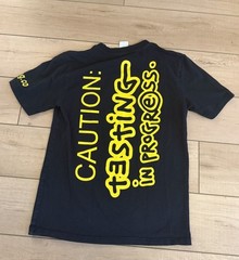 A$AP Rocky Flacko Testing In Progress Graphic T Shirt Black L