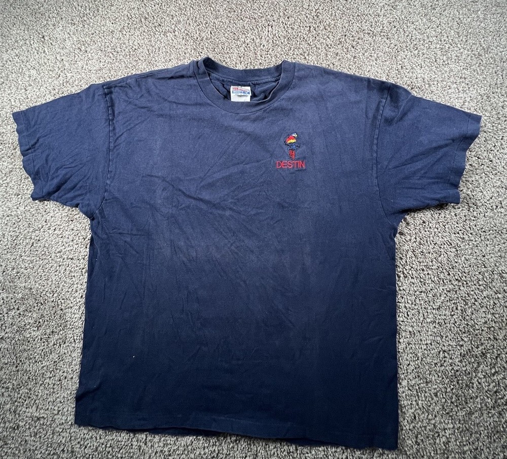 Vintage 90s Streetwear Mens XL Bird T-Shirt Single Stitch