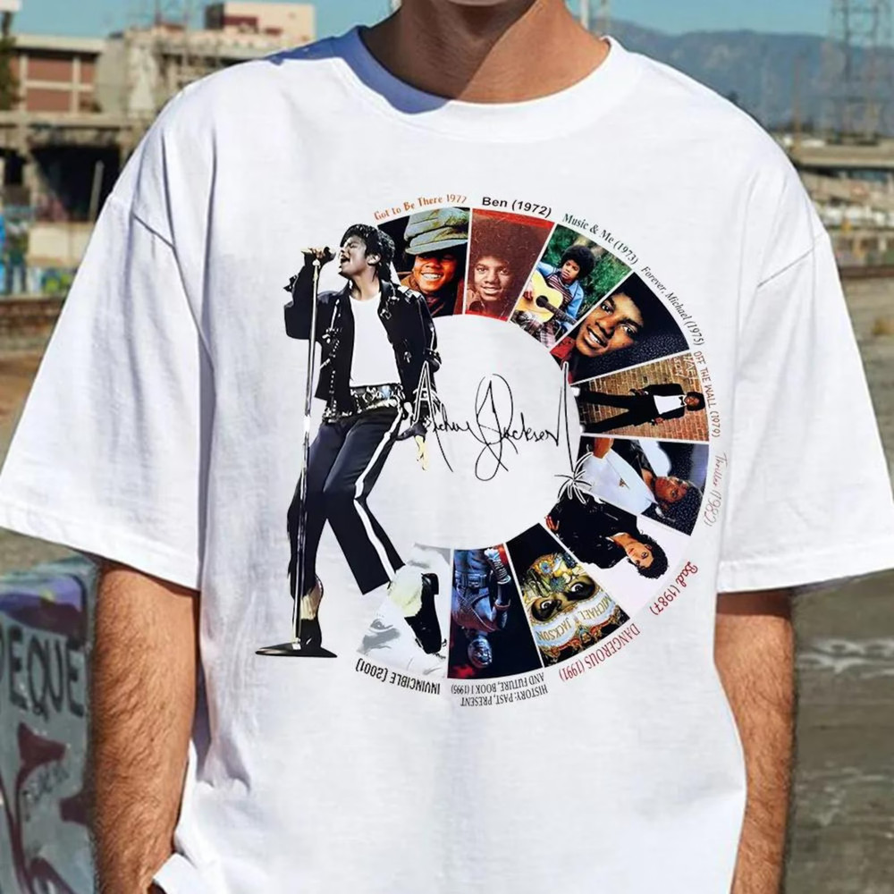 Michael Jackson Timeless Pop Music Graphic Tee, MJ King of Pop Youth Shirt, Mich
