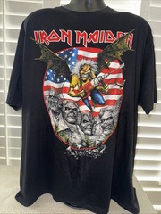 Iron Maiden Official XL Legacy of the Beast USA Tour 2019 T Shirt New