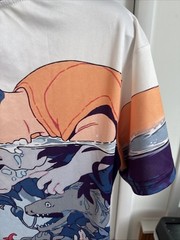 Studio Ghibli Ponyo and Sosuke 3D printed t-shirt Zootop Bear Size M Under Water