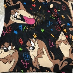 Vintage Vest Santana Looney Tunes Taz Youth Size Large Royal Formal Wear