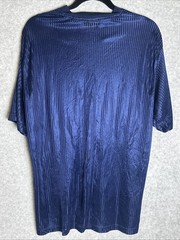 3 DELF USA Vintage Vibe Textured Shirts Men’s L Streetwear Shimmer Knit Lot Of 3