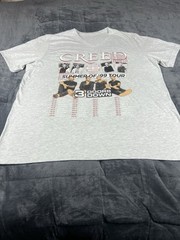 Creed Summer Of 99 Tour T-Shirt, Music 2 Sides Creed World Tour 2024