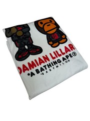 Adidas Bape X Dame 9 Baby Milo – Damian Lillard & The Baby Milo T-Shirt Sz XL
