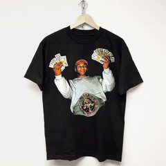 Iron Mike Tyson Rap Tee vintage 80s 90s hip hop streetwear black graphic t-shirt