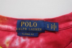 RALPH LAUREN POLO VTG Y2K RETRO BEACH CLASSIC OUTDOOR TIE DYE T SHIRT SZ L