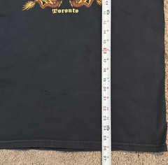 Hard Rock Cafe Toronto Rock N Roll Dragon Guitar T Shirt Black Mens Size Medium